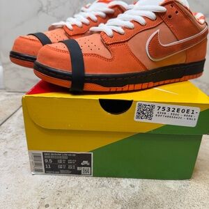 Orange lobsters dunks